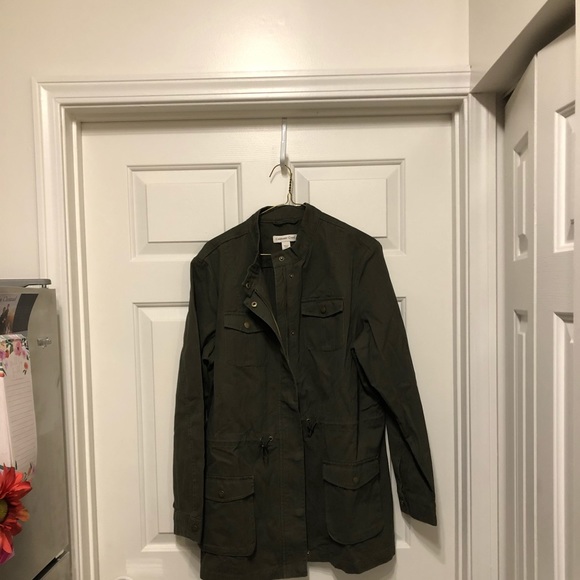 NWOT cold water CREEK Hunter Green Jacket - Picture 5 of 8